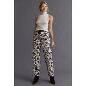 Anthropologie Corduroy Tapered Pants